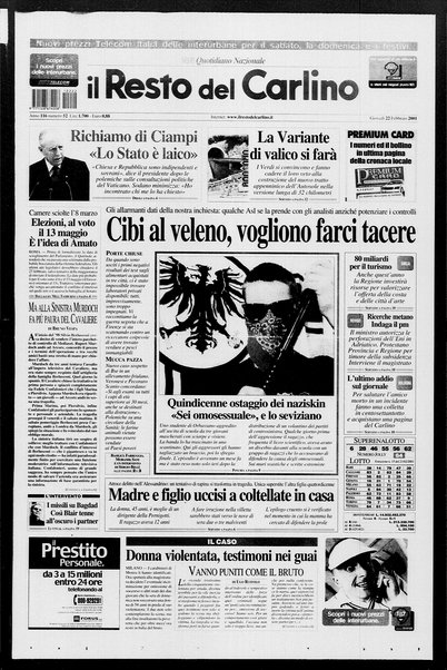 Il Resto del Carlino : giornale dell'Emilia